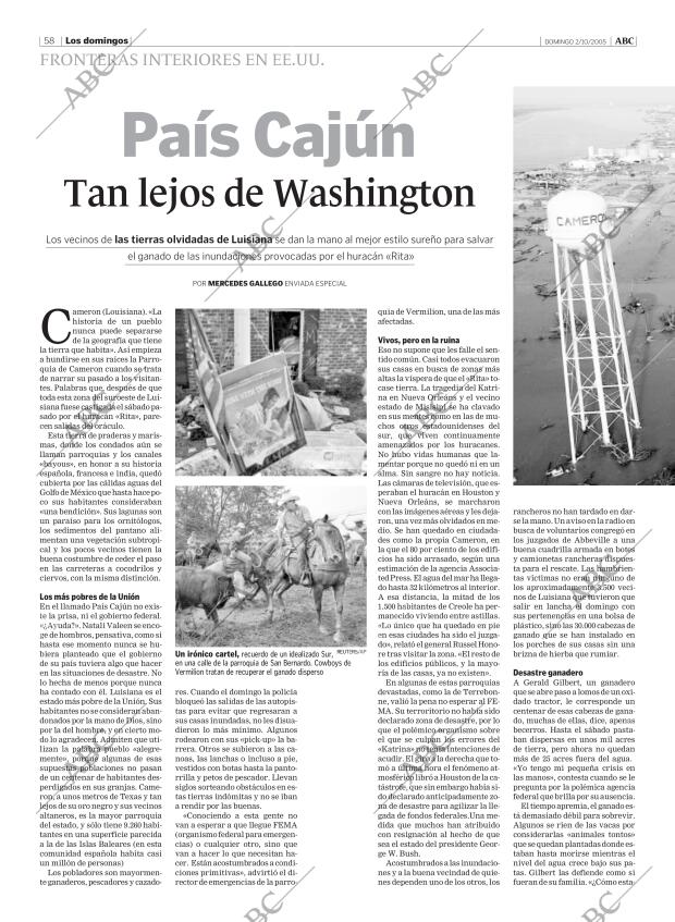 ABC MADRID 02-10-2005 página 58
