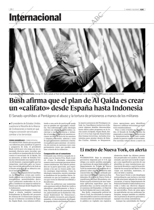ABC MADRID 07-10-2005 página 26