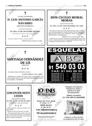 ABC MADRID 10-10-2005 página 72
