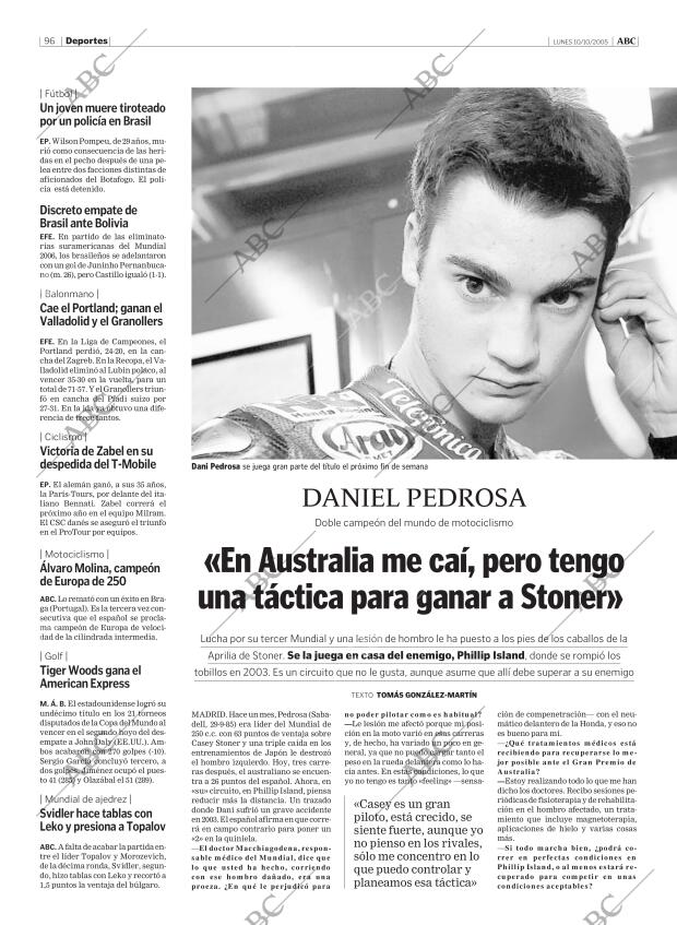 ABC MADRID 10-10-2005 página 96