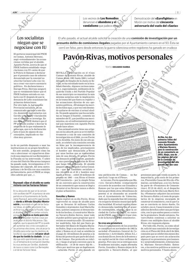 ABC SEVILLA 10-10-2005 página 11