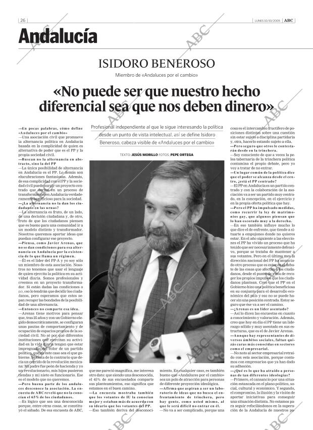 ABC SEVILLA 10-10-2005 página 26