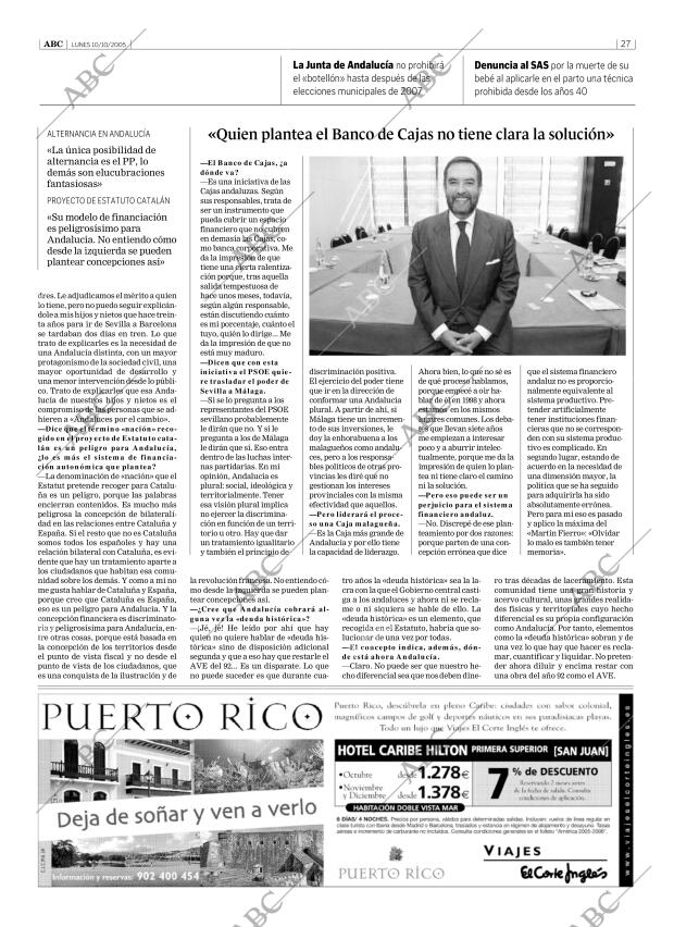 ABC SEVILLA 10-10-2005 página 27