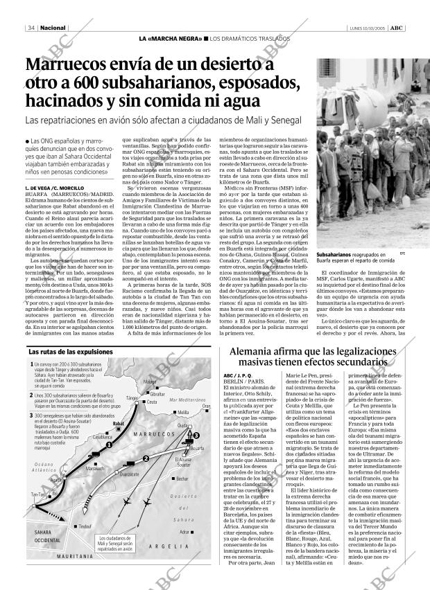 ABC SEVILLA 10-10-2005 página 34