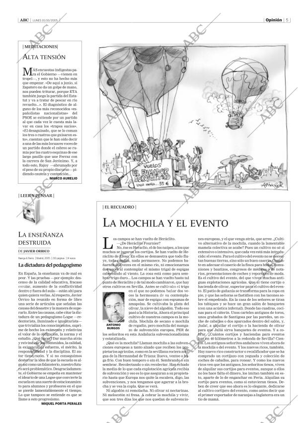 ABC SEVILLA 10-10-2005 página 5