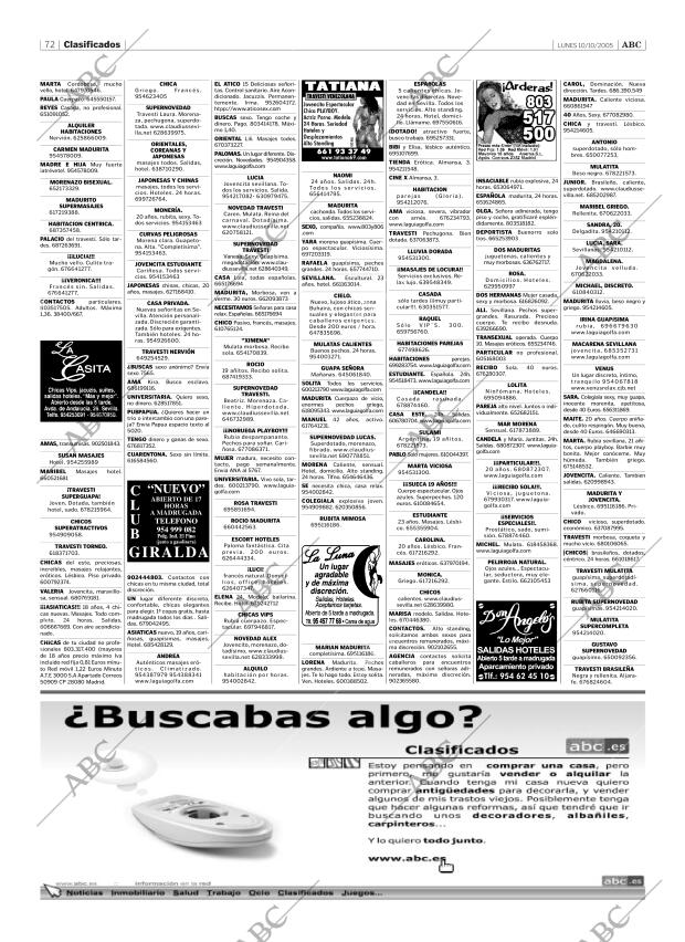 ABC SEVILLA 10-10-2005 página 72