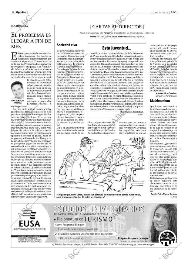 ABC SEVILLA 10-10-2005 página 8