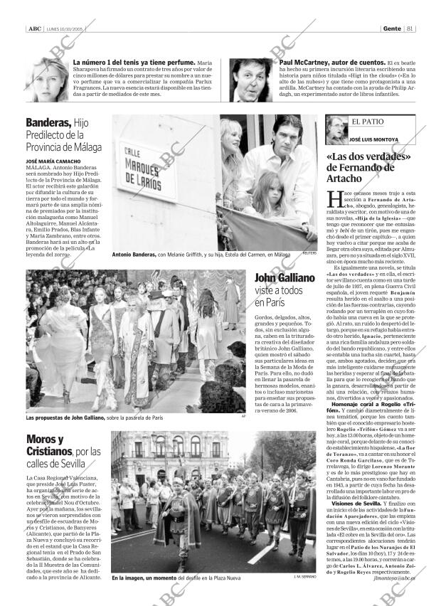 ABC SEVILLA 10-10-2005 página 81