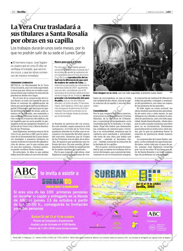 ABC SEVILLA 11-10-2005 página 20