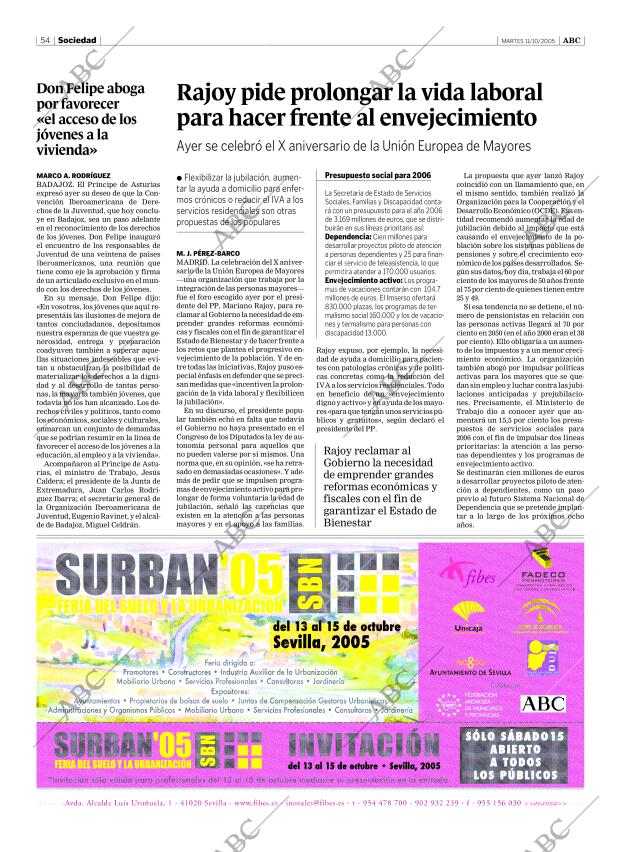 ABC SEVILLA 11-10-2005 página 54
