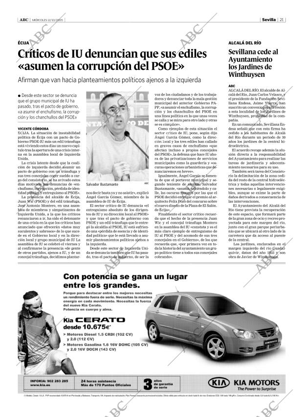 ABC SEVILLA 12-10-2005 página 21