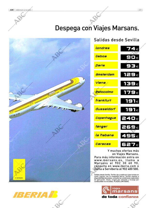 ABC SEVILLA 12-10-2005 página 23