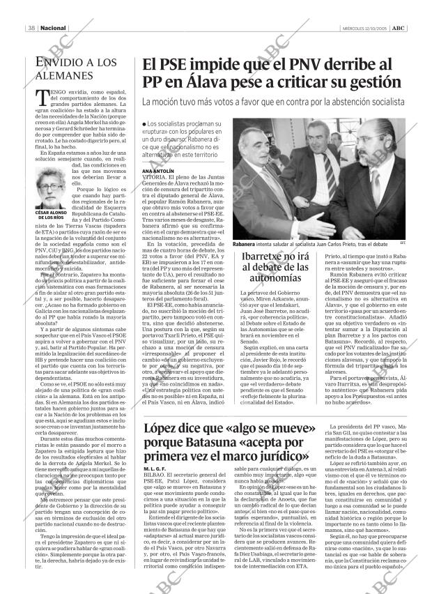 ABC SEVILLA 12-10-2005 página 38