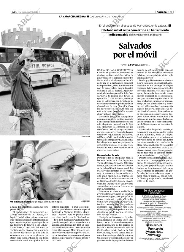 ABC SEVILLA 12-10-2005 página 41