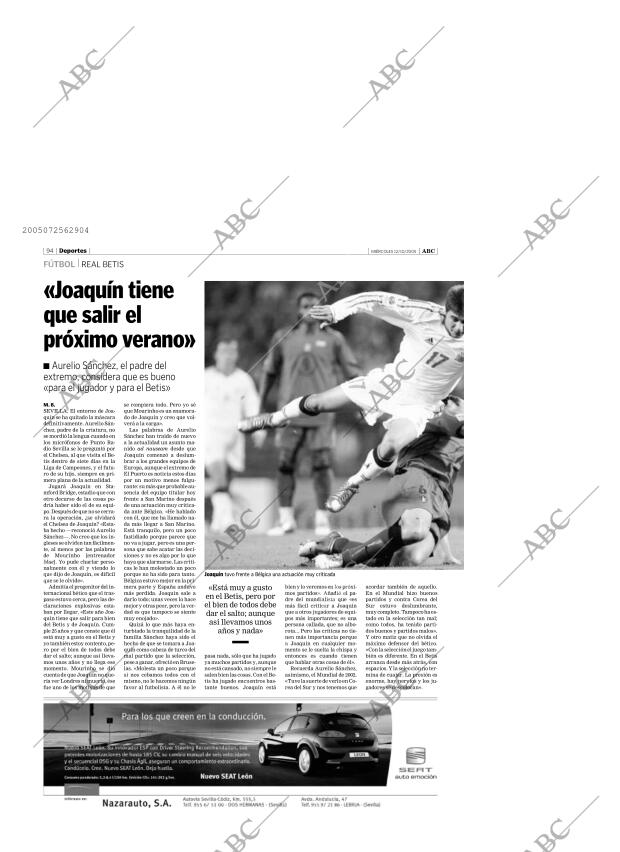 ABC SEVILLA 12-10-2005 página 94