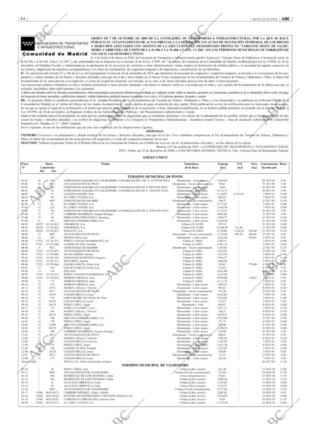 ABC MADRID 13-10-2005 página 44
