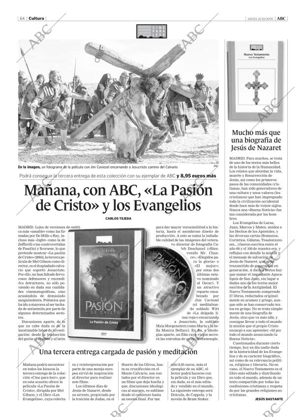 ABC MADRID 13-10-2005 página 64