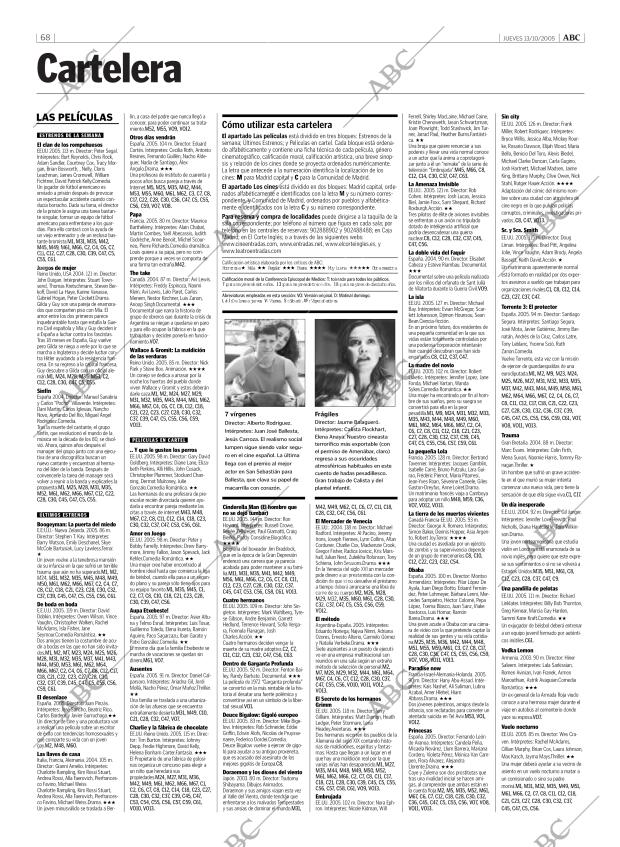 ABC MADRID 13-10-2005 página 68
