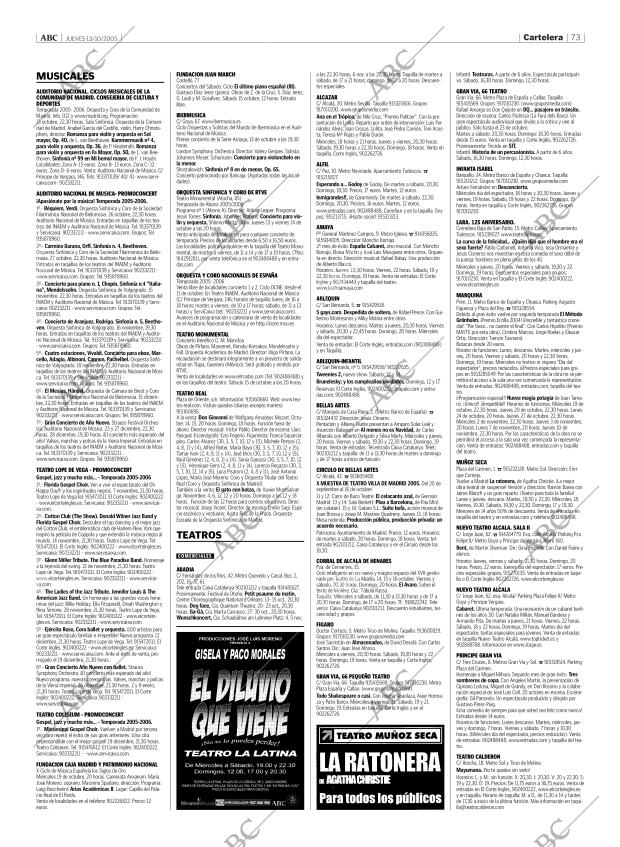 ABC MADRID 13-10-2005 página 73
