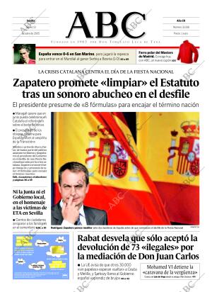 ABC SEVILLA 13-10-2005 página 1
