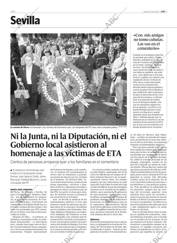 ABC SEVILLA 13-10-2005 página 10