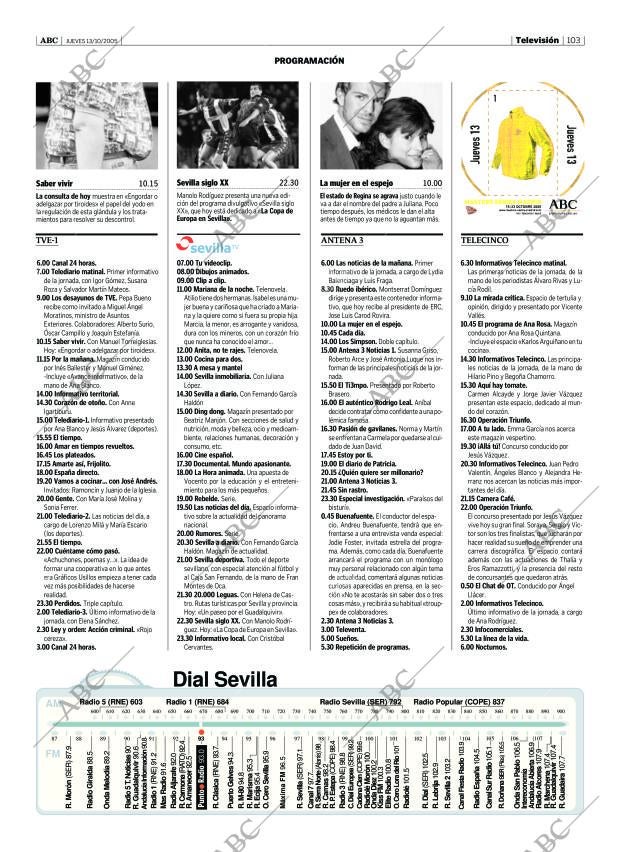 ABC SEVILLA 13-10-2005 página 103