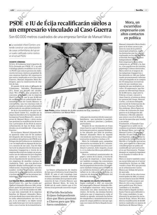 ABC SEVILLA 13-10-2005 página 13