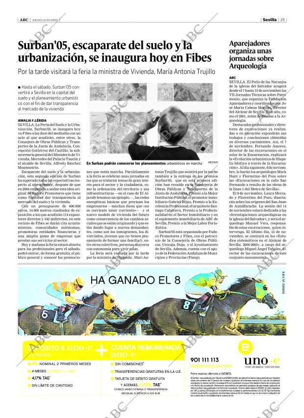 ABC SEVILLA 13-10-2005 página 19