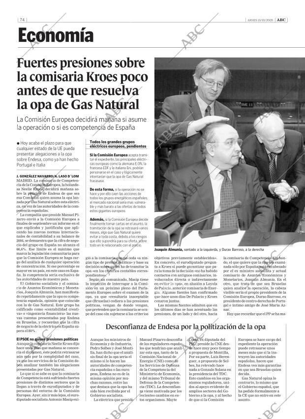 ABC SEVILLA 13-10-2005 página 74