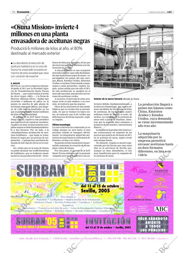 ABC SEVILLA 13-10-2005 página 76