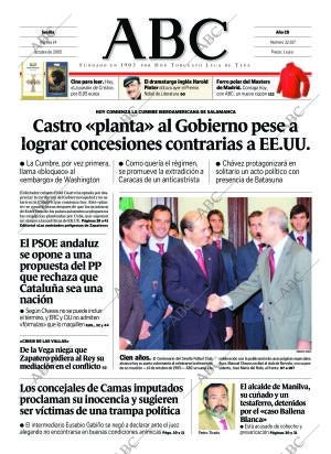 ABC SEVILLA 14-10-2005 página 1