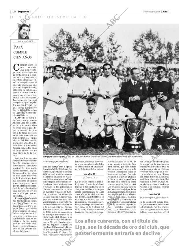 ABC SEVILLA 14-10-2005 página 100