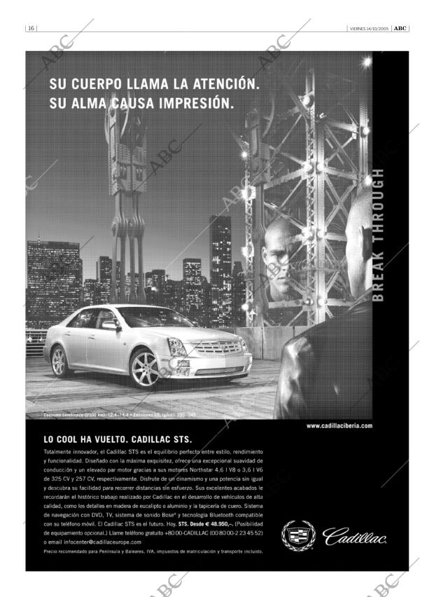 ABC SEVILLA 14-10-2005 página 16
