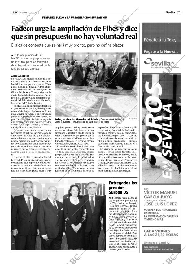 ABC SEVILLA 14-10-2005 página 17