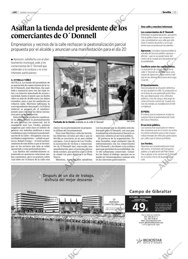 ABC SEVILLA 14-10-2005 página 19