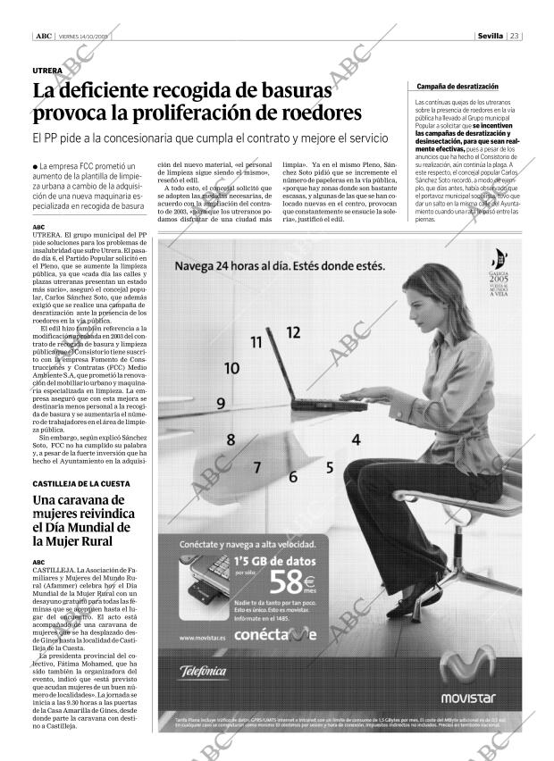 ABC SEVILLA 14-10-2005 página 23