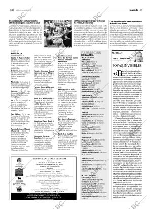 ABC SEVILLA 14-10-2005 página 25