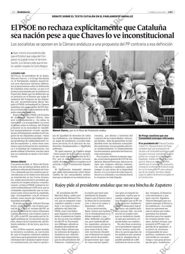 ABC SEVILLA 14-10-2005 página 32