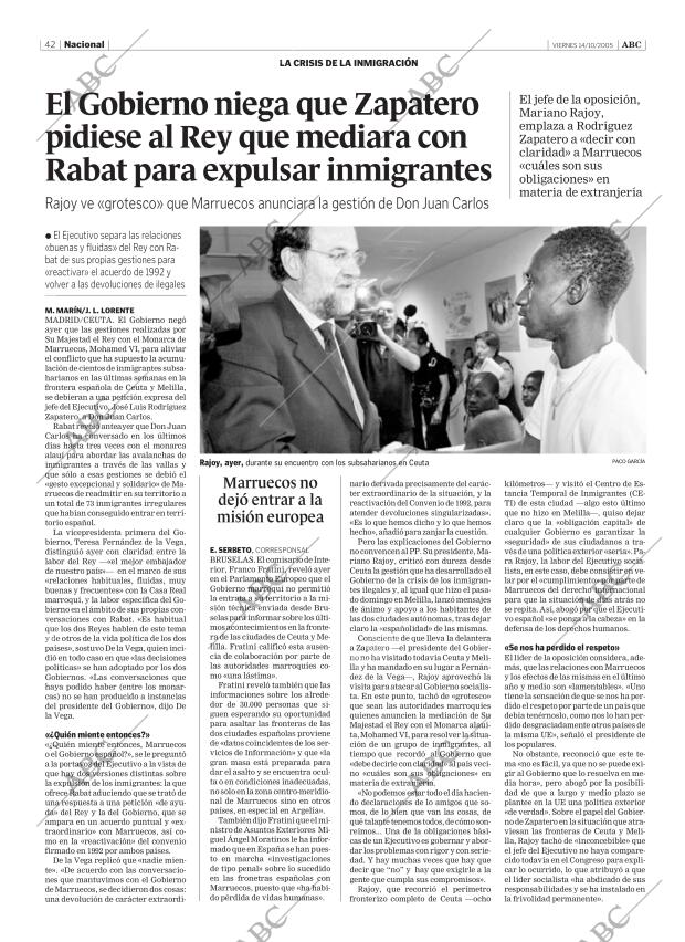 ABC SEVILLA 14-10-2005 página 42