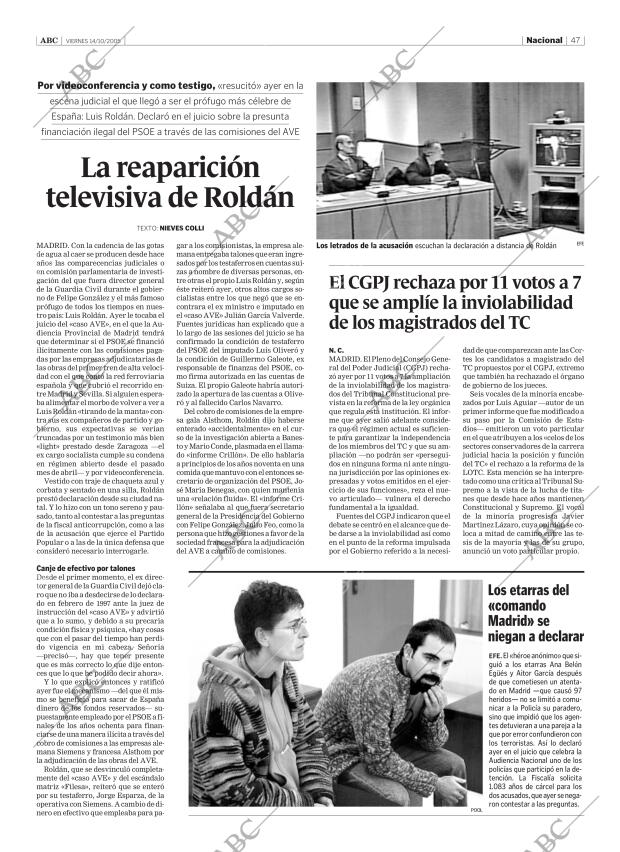 ABC SEVILLA 14-10-2005 página 47