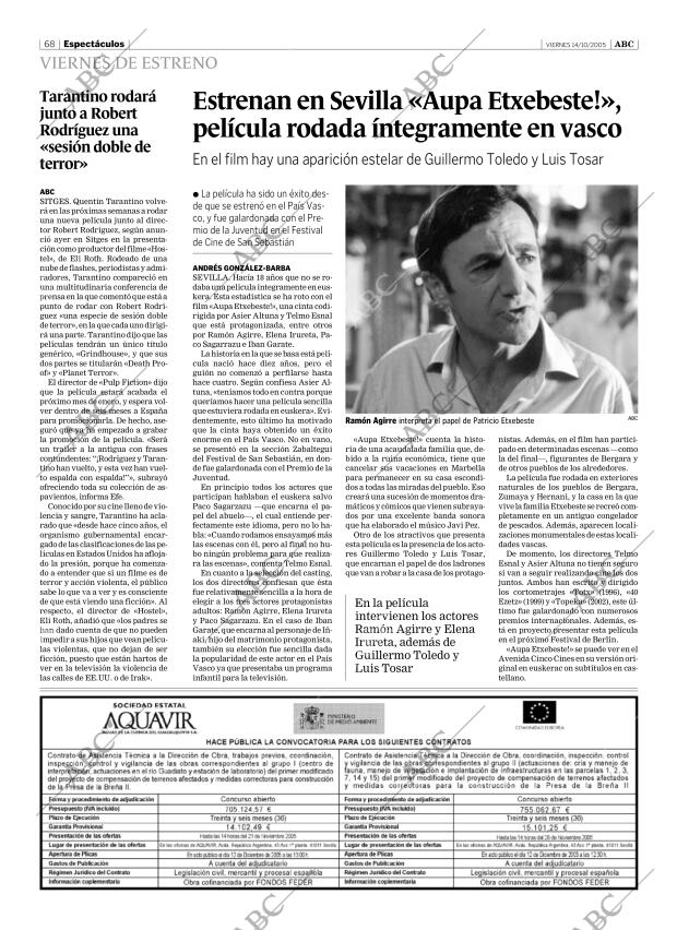 ABC SEVILLA 14-10-2005 página 68