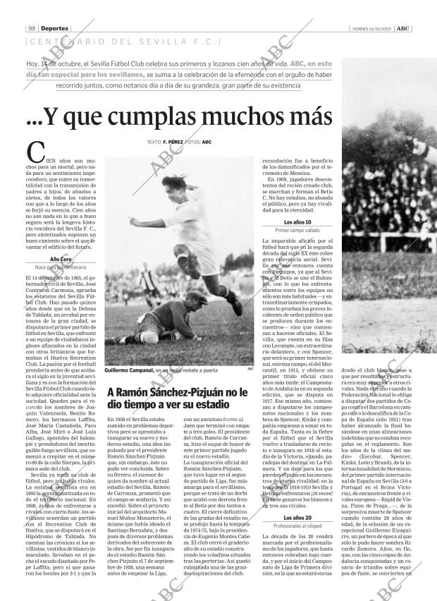 ABC SEVILLA 14-10-2005 página 98