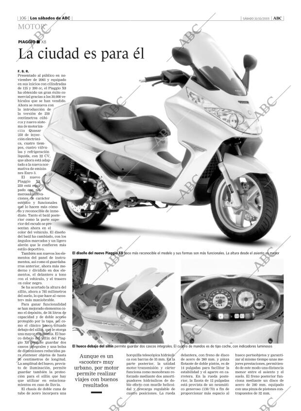 ABC MADRID 15-10-2005 página 106