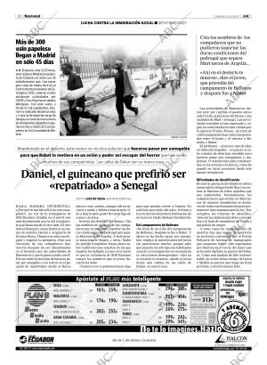 ABC MADRID 15-10-2005 página 18
