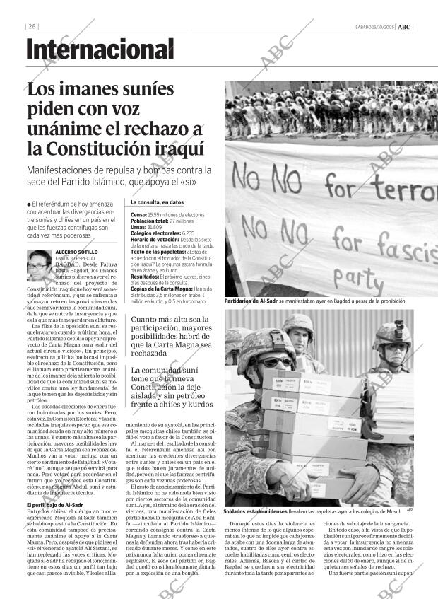 ABC MADRID 15-10-2005 página 26