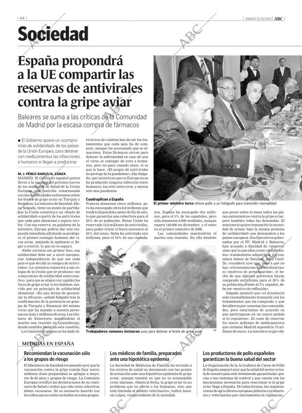 ABC MADRID 15-10-2005 página 44