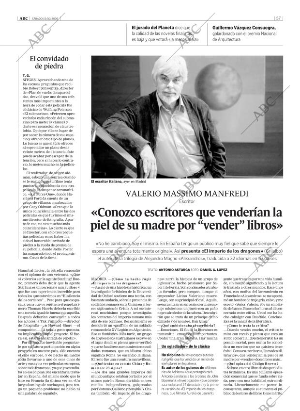 ABC MADRID 15-10-2005 página 57
