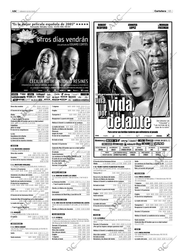 ABC MADRID 15-10-2005 página 65