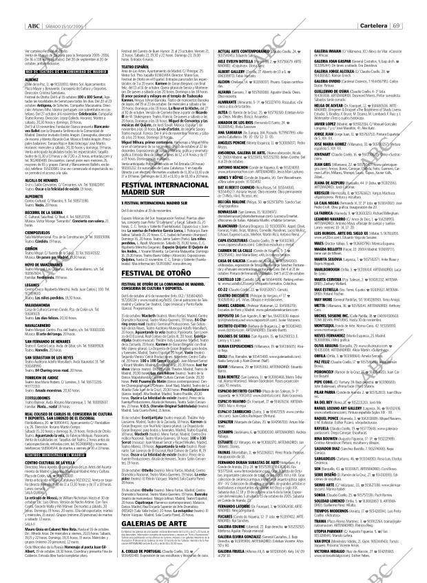 ABC MADRID 15-10-2005 página 69