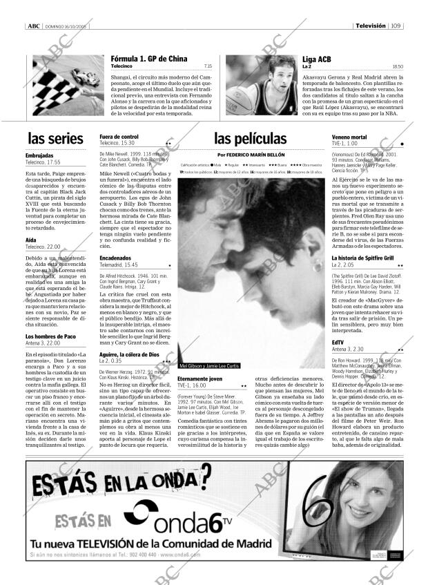 ABC MADRID 16-10-2005 página 109
